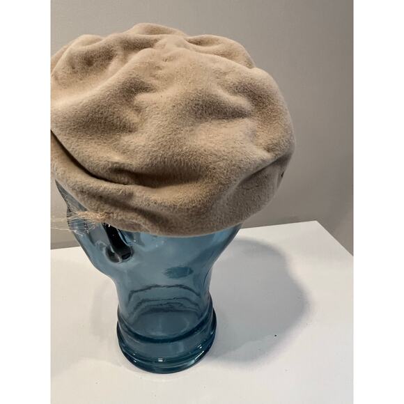 Vintage 1950s-60s Wool Hat w Blusher Veil JL - Picture 5 of 9